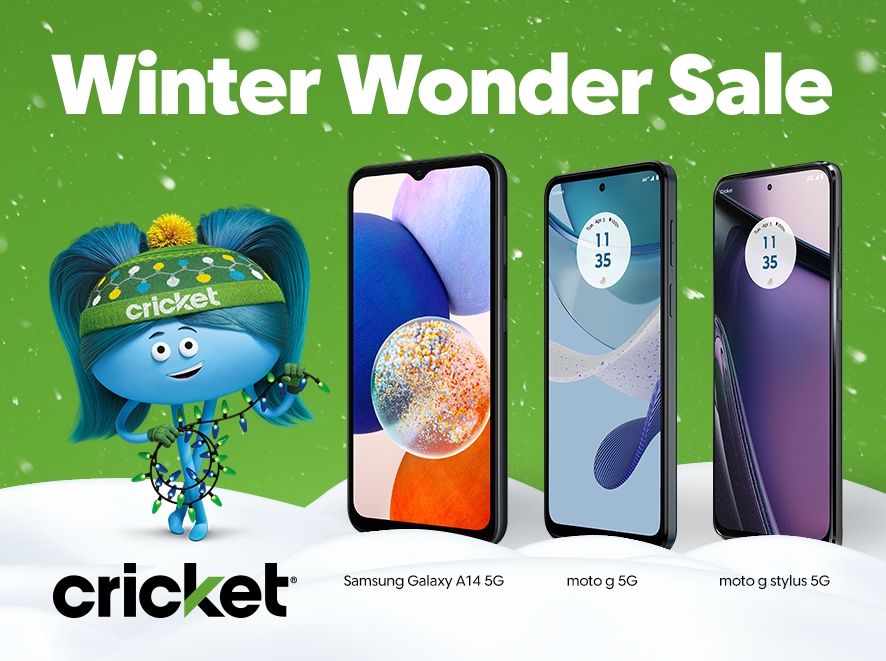 Cricket Wireless Launches the 2023 Winter Wonder Sale Cricket